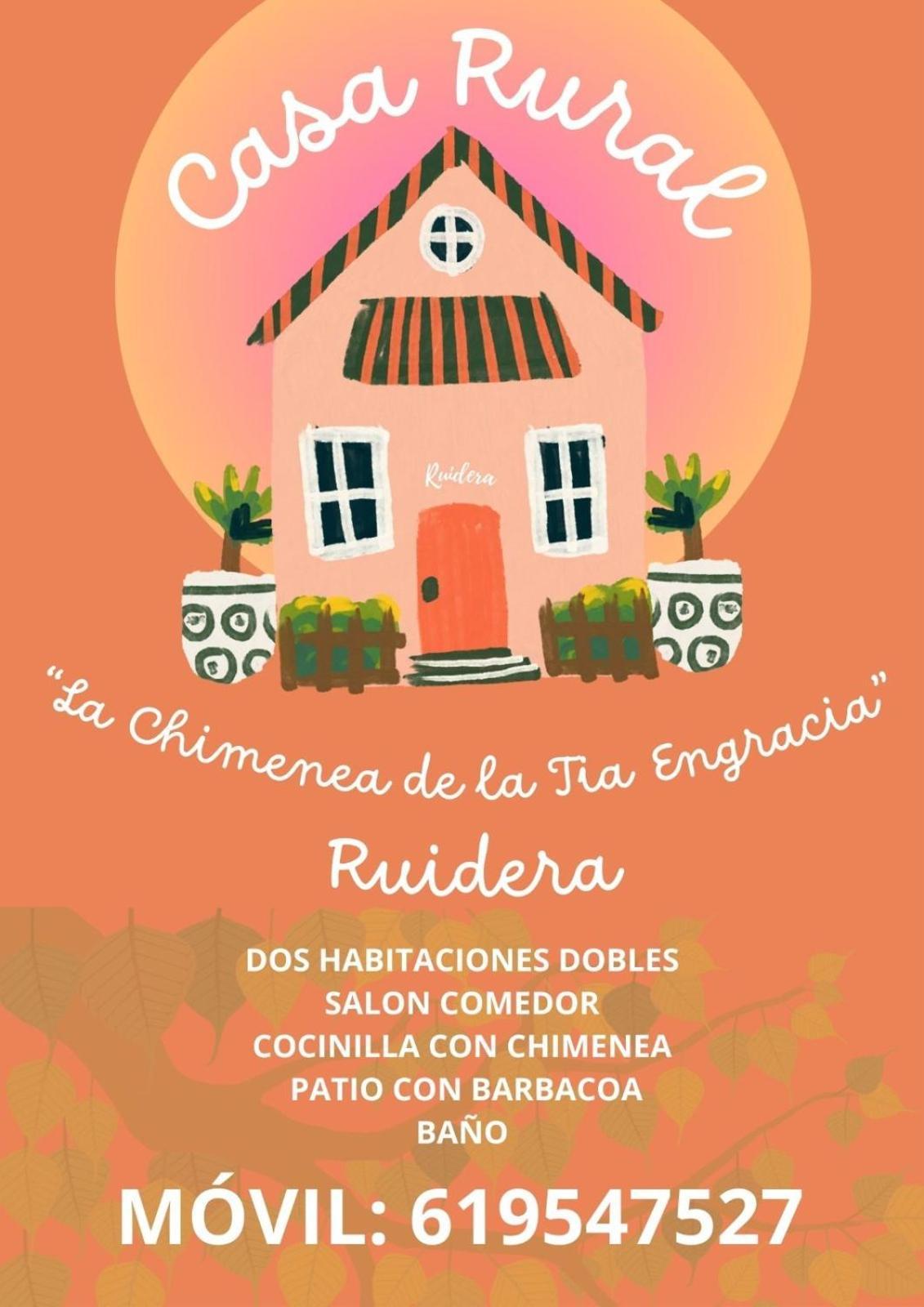 La Chimenea De La Tia Engracia Villa Ruidera Bagian luar foto